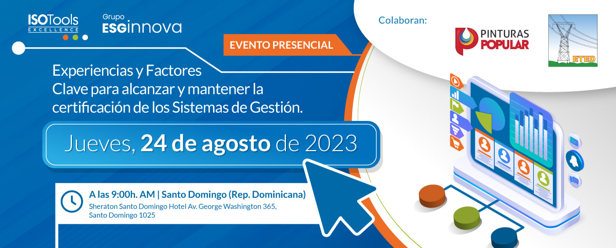 Evento Presencial.Experiencias Y Factores Clave Para Alcanzar Y Mantener La Certificación De Los Sistemas De Gestión.